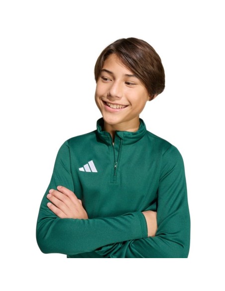 adidas Entrada 26 Training Top green kids sweatshirt KE9825