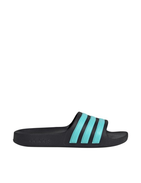 Adidas Adilette Aqua Slides children's flipflops black and blue JS2497