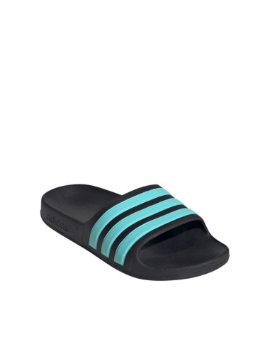 Adidas Adilette Aqua Slides children's flipflops black and blue JS2497