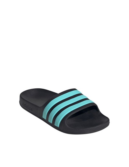 Adidas Adilette Aqua Slides children's flipflops black and blue JS2497
