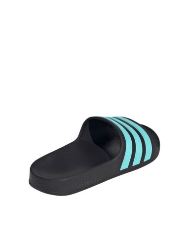 Adidas Adilette Aqua Slides children's flipflops black and blue JS2497