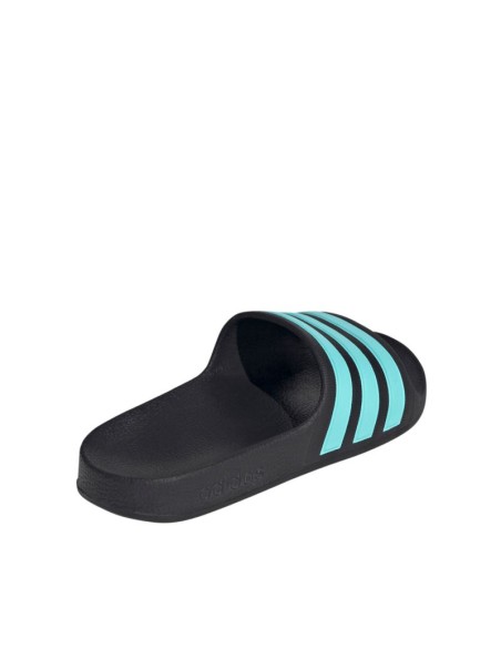 Adidas Adilette Aqua Slides children's flipflops black and blue JS2497