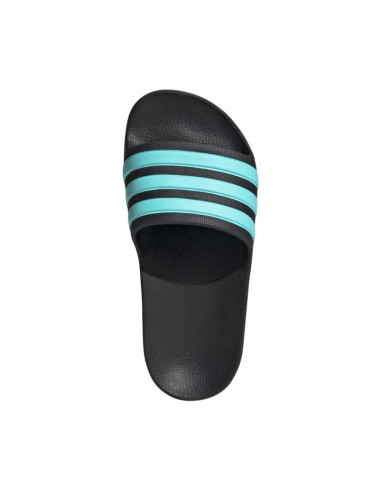 Adidas Adilette Aqua Slides children's flipflops black and blue JS2497