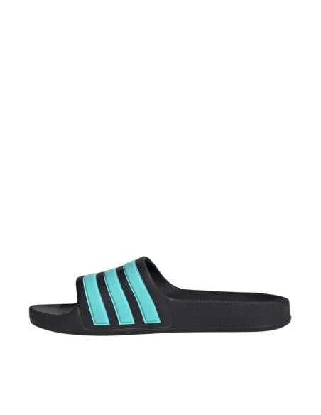 Adidas Adilette Aqua Slides children's flipflops black and blue JS2497