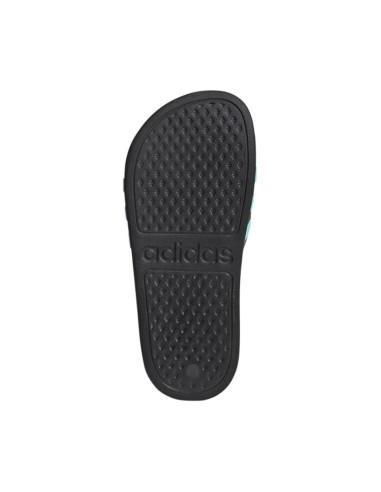 Adidas Adilette Aqua Slides children's flipflops black and blue JS2497