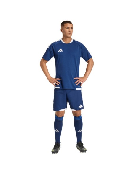 Men's adidas Tiro 26 Competition Match Jersey Navy Blue and White KA6168