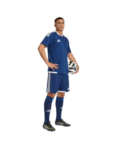 Men's adidas Tiro 26 Competition Match Jersey Navy Blue and White KA6168