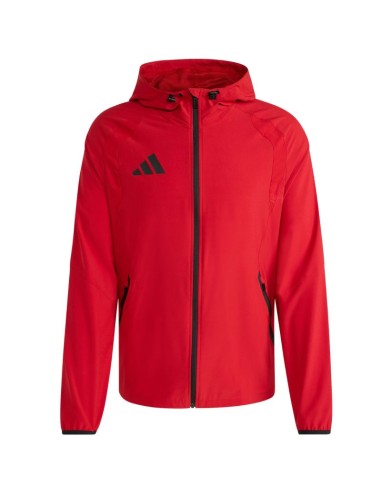 Men's adidas Tiro 26 Travel Windbreaker Jacket Red KD3337