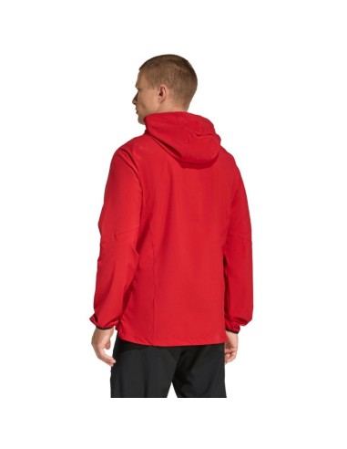 Men's adidas Tiro 26 Travel Windbreaker Jacket Red KD3337