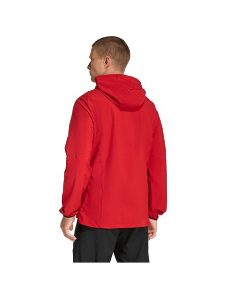 Men's adidas Tiro 26 Travel Windbreaker Jacket Red KD3337