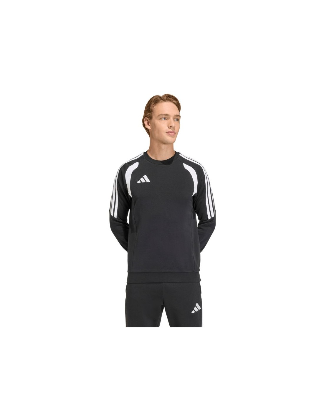 Men's adidas Tiro 26 League Sweat Crew Black and White KF3413