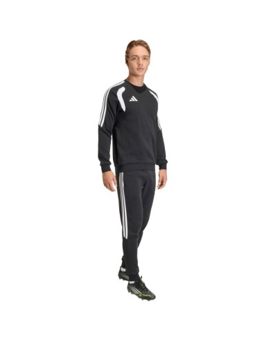 Men's adidas Tiro 26 League Sweat Crew Black and White KF3413