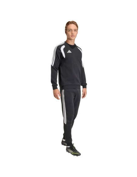 Men's adidas Tiro 26 League Sweat Crew Black and White KF3413