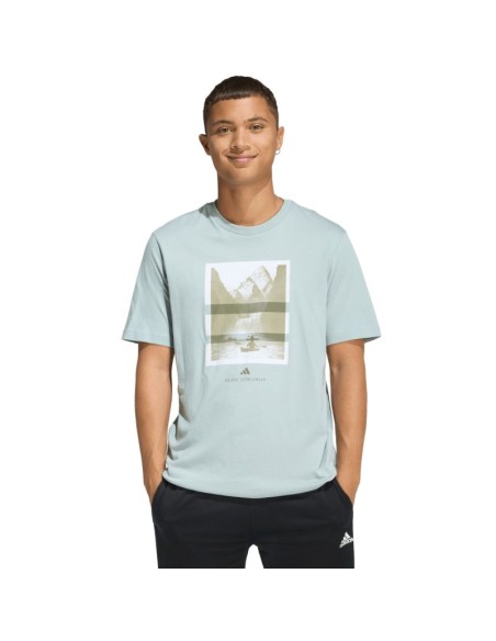 Men's adidas Outdoor Kayaking Graphic Tshirt mint KG5409