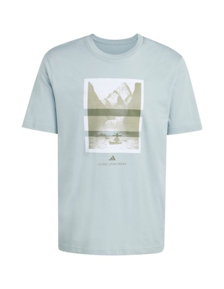 Men's adidas Outdoor Kayaking Graphic Tshirt mint KG5409