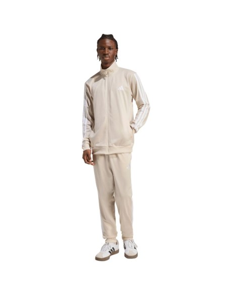 Men's adidas Dayready tracksuit beige KR5358