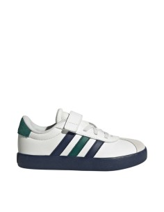 Adidas VL Court 30 Skateboarding Shoes for Kids White IH3957