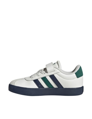 Adidas VL Court 30 Skateboarding Shoes for Kids White IH3957