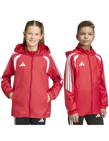adidas Tiro 26 League Windbreaker red kids' jacket JY9724