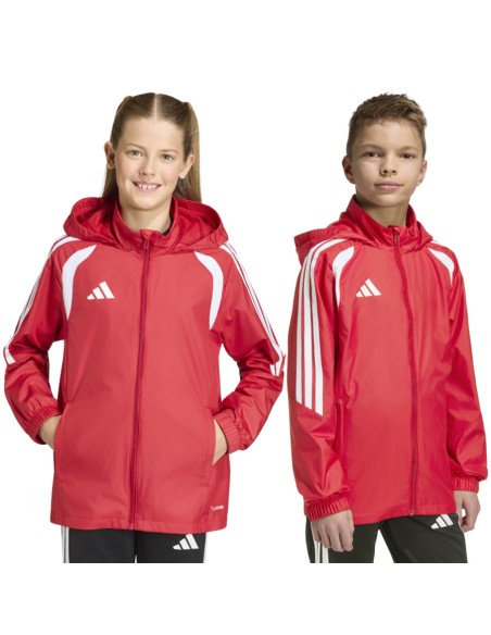adidas Tiro 26 League Windbreaker red kids' jacket JY9724
