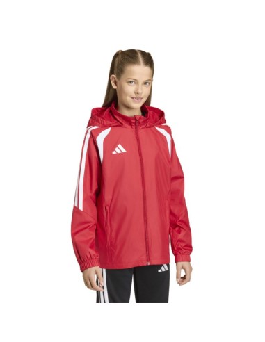 adidas Tiro 26 League Windbreaker red kids' jacket JY9724
