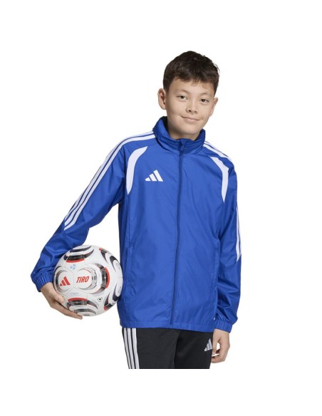 adidas Tiro 26 League Windbreaker Blue Kids Jacket JY9723