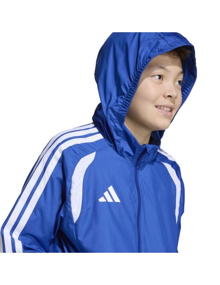 adidas Tiro 26 League Windbreaker Blue Kids Jacket JY9723