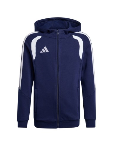 adidas Tiro 26 League Sweat Full Zip Hoodie for Kids Navy Blue KF3322