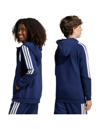 adidas Tiro 26 League Sweat Full Zip Hoodie for Kids Navy Blue KF3322