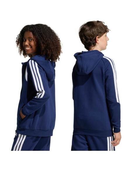 adidas Tiro 26 League Sweat Full Zip Hoodie for Kids Navy Blue KF3322