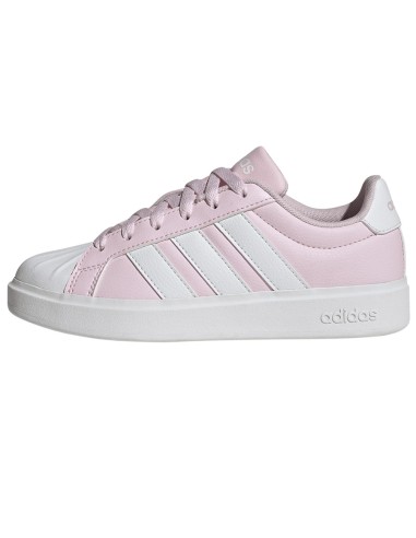 Adidas Streettalk Pink and White Kids' Shoes JQ8609