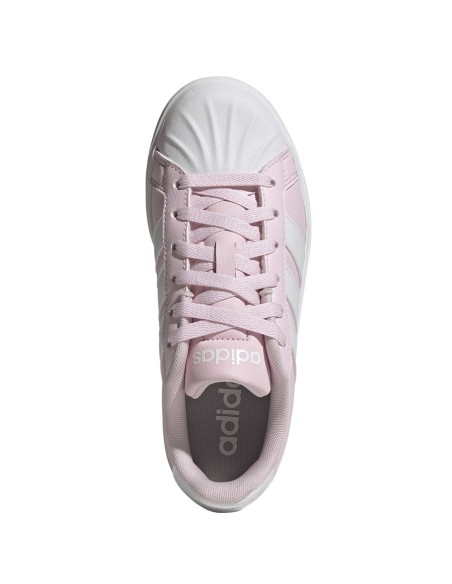 Adidas Streettalk Pink and White Kids' Shoes JQ8609