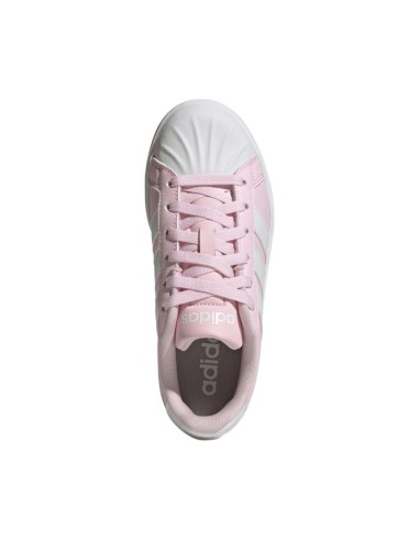 Adidas Streettalk Pink and White Kids' Shoes JQ8609
