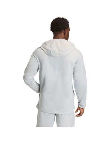 Men's adidas Tiro 26 Travel Windbreaker Jacket Light Gray KD3336