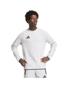 Men's adidas Tiro 26 Travel Crew sweatshirt white KD3323