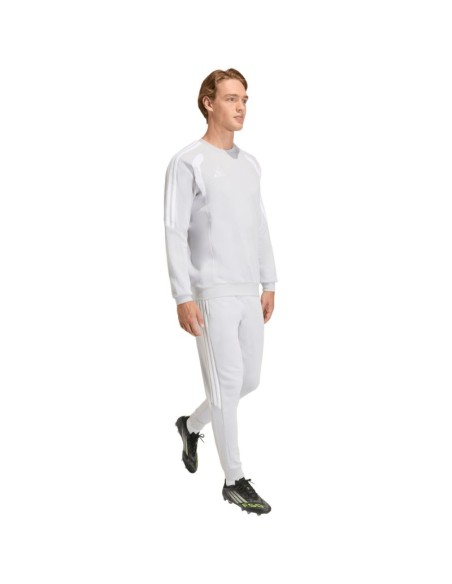 Men's adidas Tiro 26 League Sweat Crew Light Gray KF3415