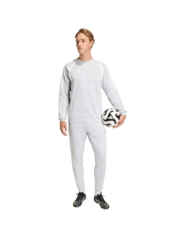 Men's adidas Tiro 26 League Sweat Crew Light Gray KF3415