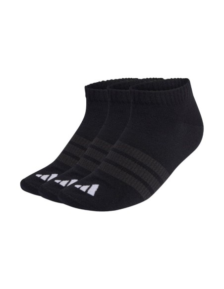Adidas Thin Light Essentials Low Cut 3p socks black KC9628