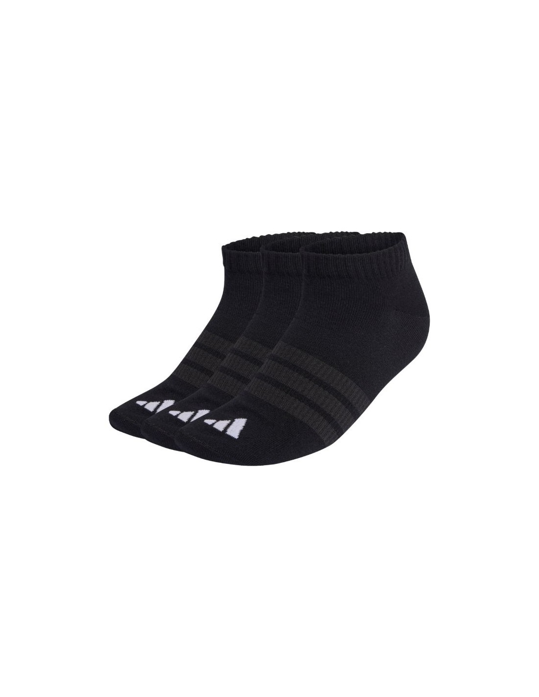 Adidas Thin Light Essentials Low Cut 3p socks black KC9628