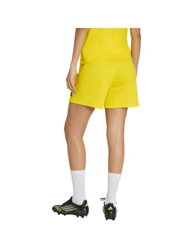 Adidas Entrada 26 women's shorts yellow JZ2540