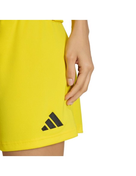Adidas Entrada 26 women's shorts yellow JZ2540