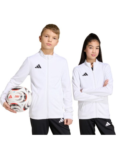 adidas Entrada 26 Track kids' sweatshirt white JZ6605