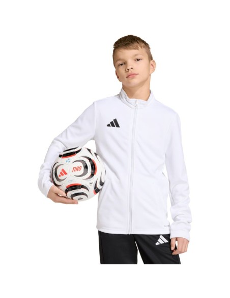 adidas Entrada 26 Track kids' sweatshirt white JZ6605