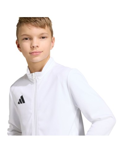 adidas Entrada 26 Track kids' sweatshirt white JZ6605