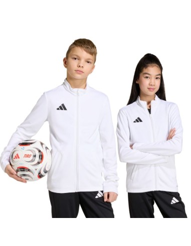 adidas Entrada 26 Track kids' sweatshirt white JZ6605