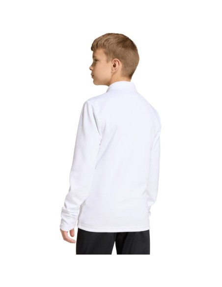 adidas Entrada 26 Track kids' sweatshirt white JZ6605