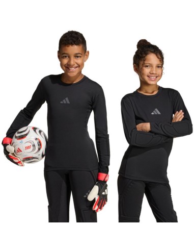 adidas Padded Goalkepper Longsleeve Kids' Shirt Black KA1678
