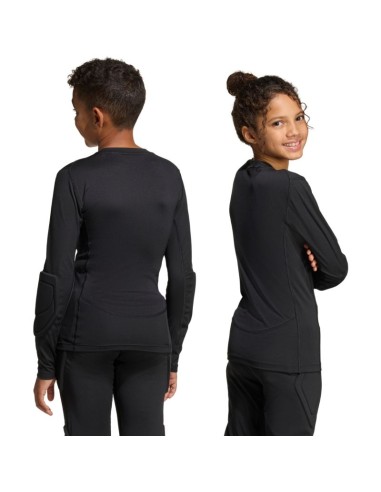 adidas Padded Goalkepper Longsleeve Kids' Shirt Black KA1678