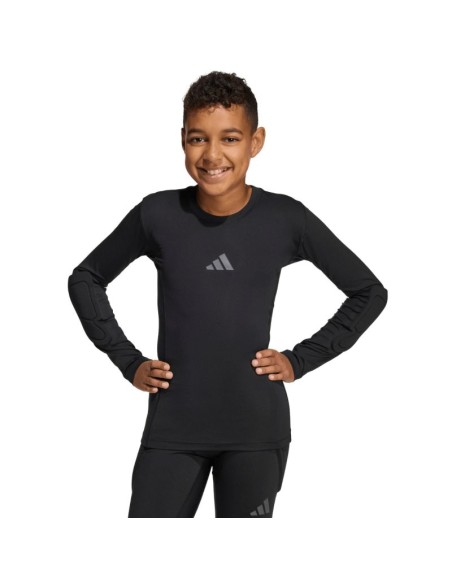 adidas Padded Goalkepper Longsleeve Kids' Shirt Black KA1678