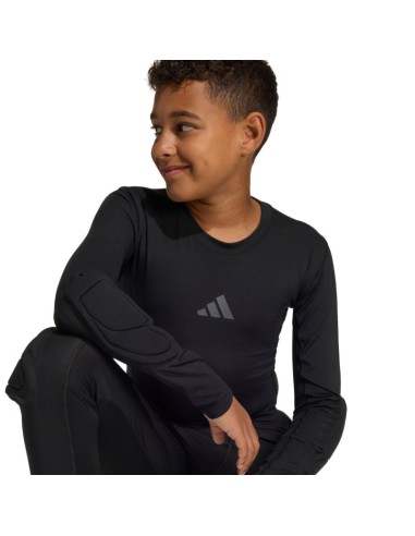 adidas Padded Goalkepper Longsleeve Kids' Shirt Black KA1678